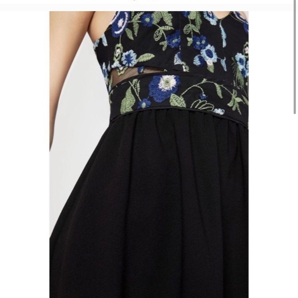 BCBGeneration Embroidered Cocktail Dress - Picture 2 of 4